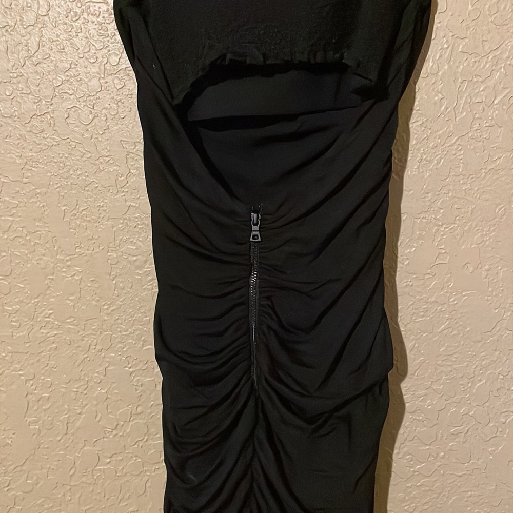 NWT 🌑 ALICE AND OLIVIA Lux Ruched Dress - Picture 10 of 12